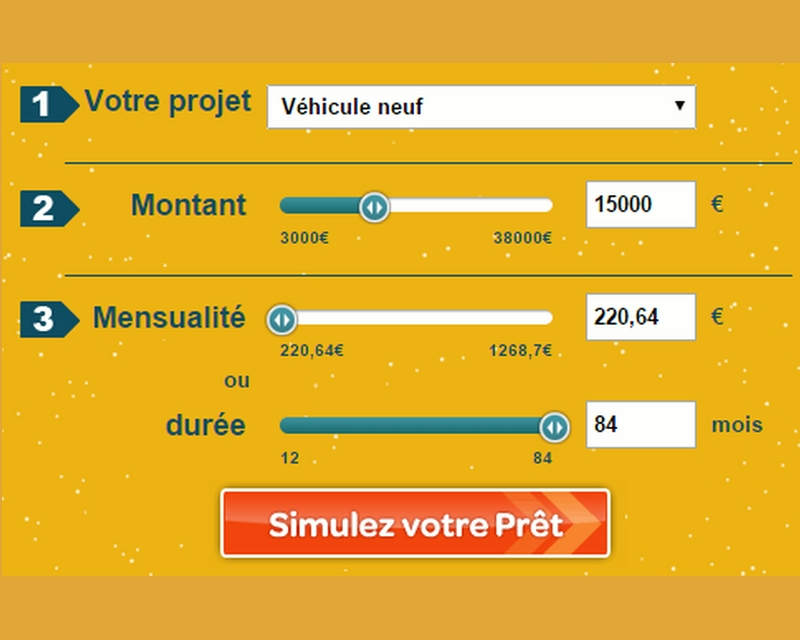 Simulateur de Crédit Auto en France: Calculer Votre Mensualité et Taux d'Intérêt Facilement